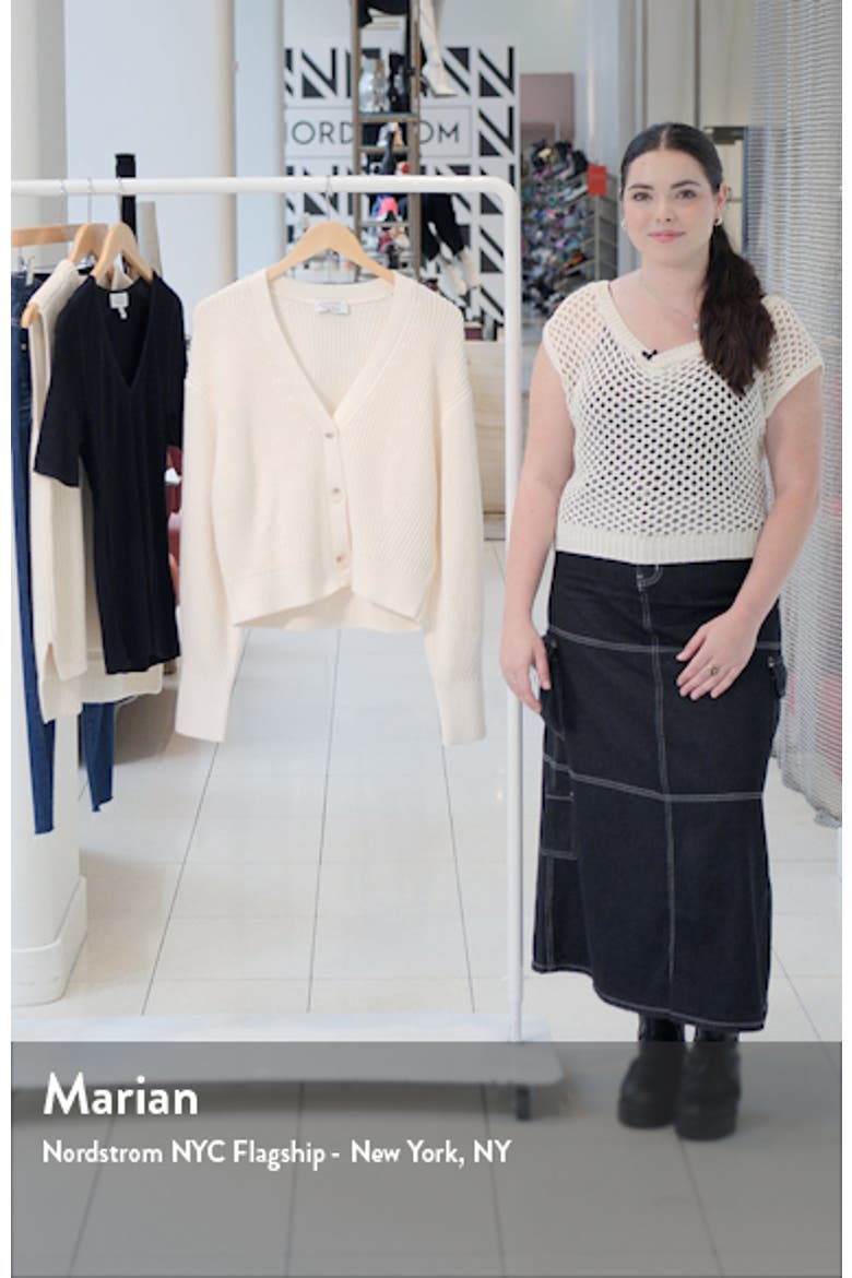 Button-Up Cotton Cardigan video