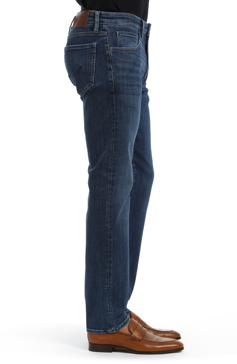 34 Heritage Courage Straight Leg Stretch Organic Cotton Jeans, Alternate, color, Deep Brushed Organic