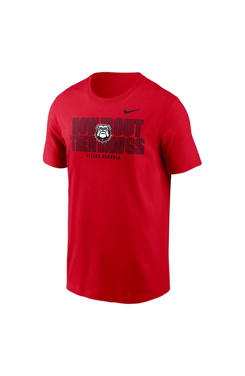 Nike Men's Nike Red Georgia Bulldogs Campus Local T-Shirt, Alternate, color, 