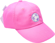 Bits & Bows Soccer Ball Twill Bow Baseball Hat