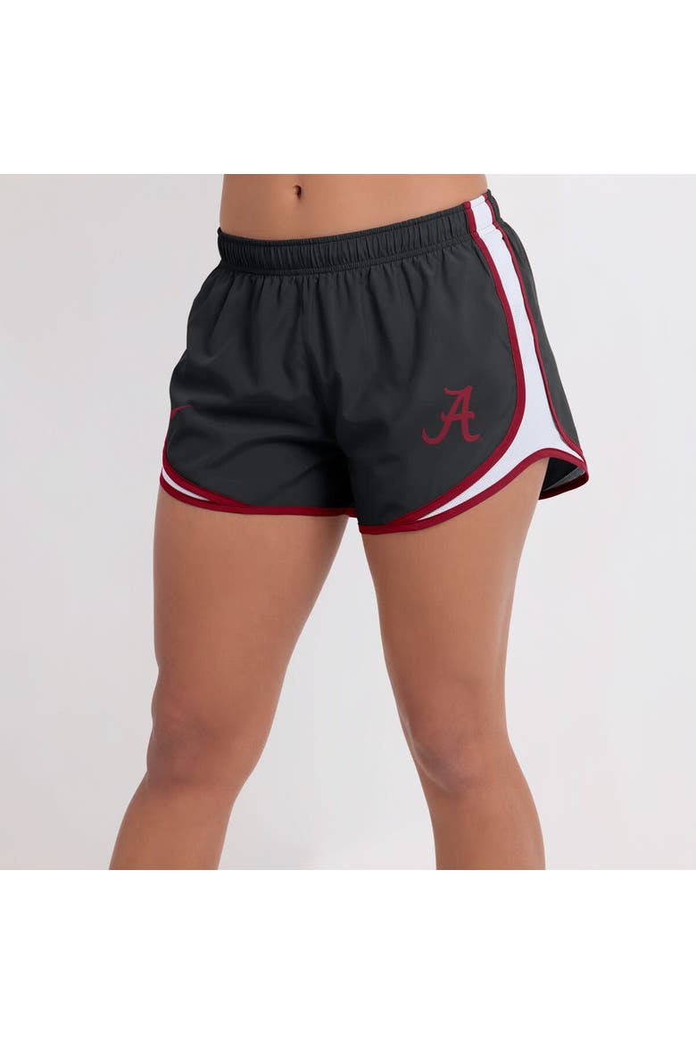 Women's Nike Black Alabama Crimson Tide Spring Break Tempo Performance Shorts, Alternate, color, Black