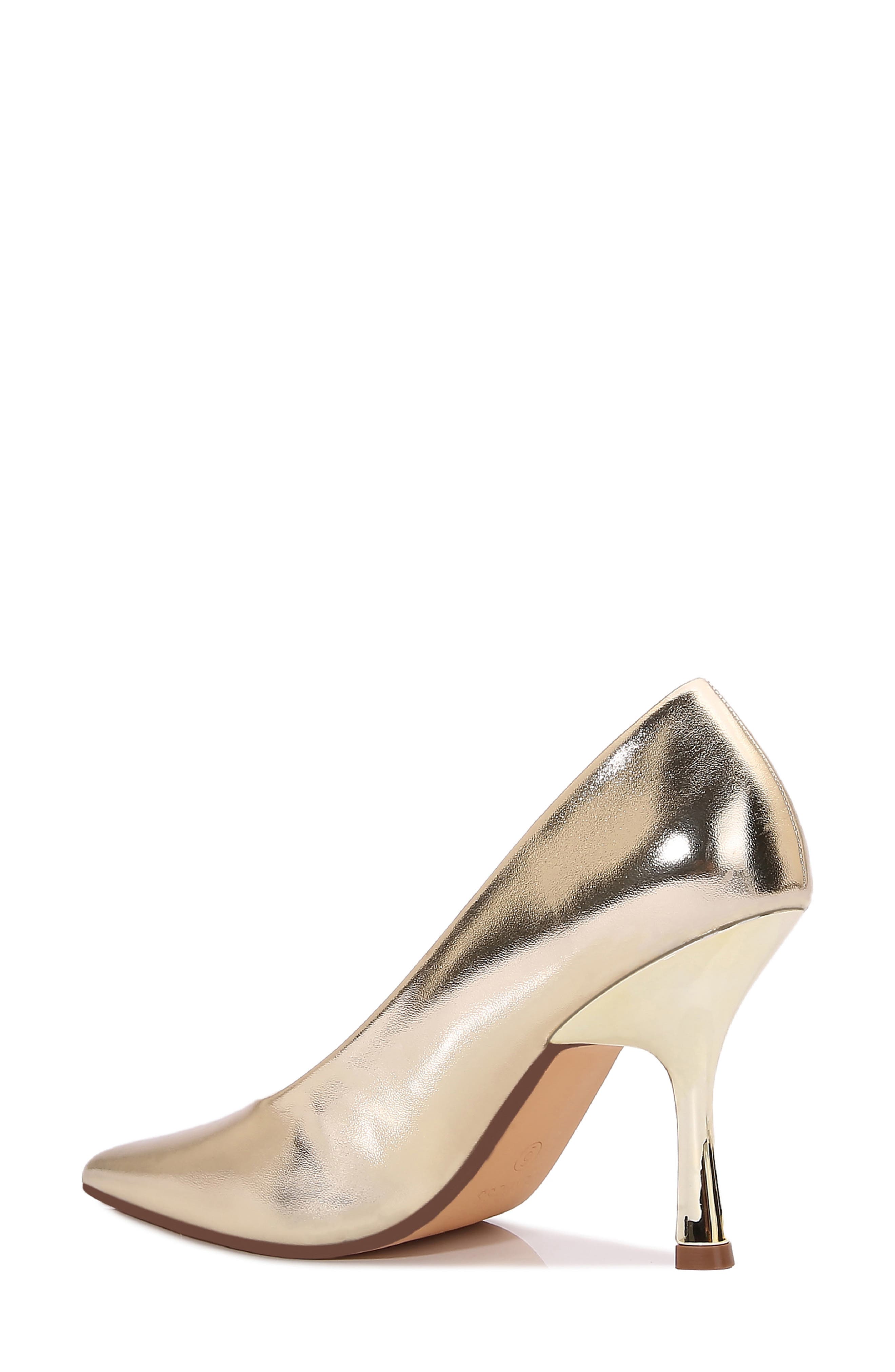 Easton Pointed Toe Pump, Alternate, color, GOLD