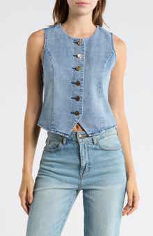 Vigoss Fitted Denim Vest