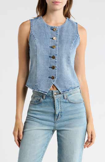 Vigoss Fitted Denim Vest