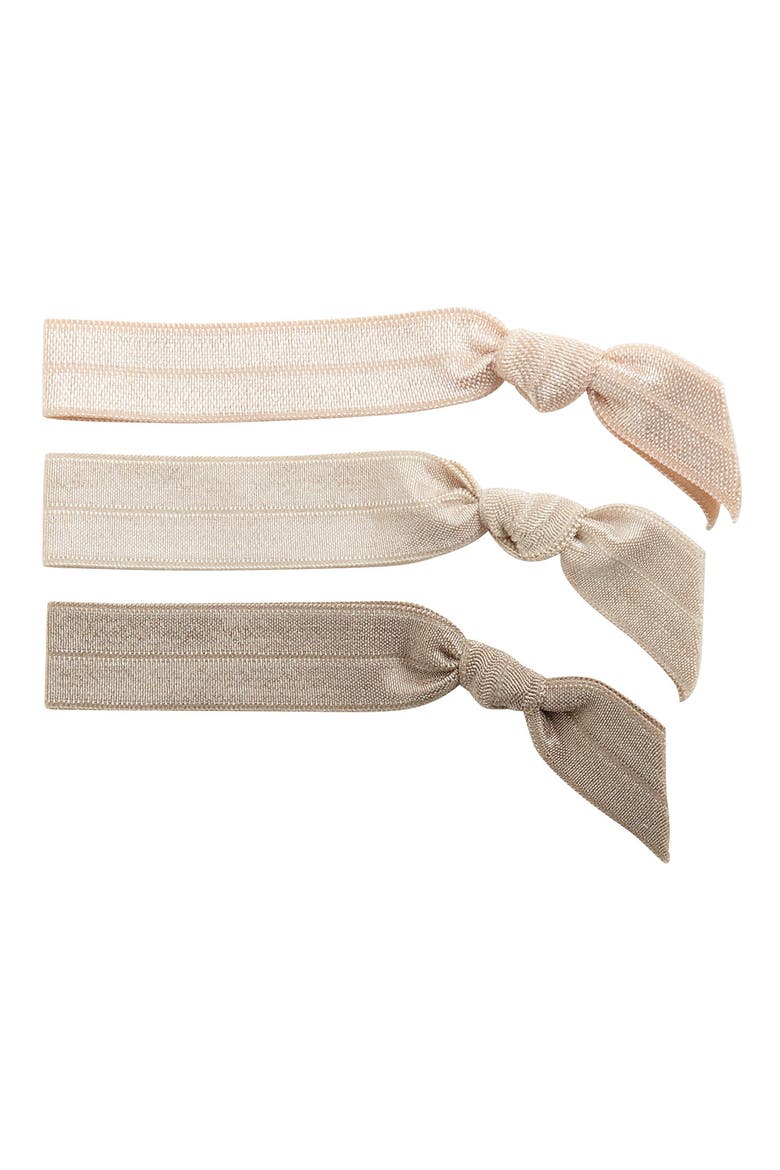'Pearl' Hair Ties, Main, color, NO COLOR