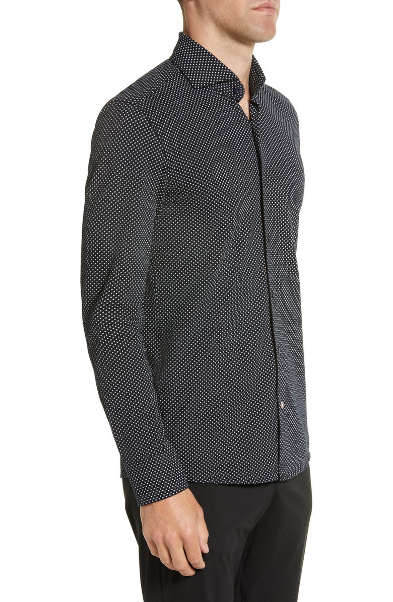 BOSS Hank Slim Fit Stretch Dress Shirt, Alternate, color,