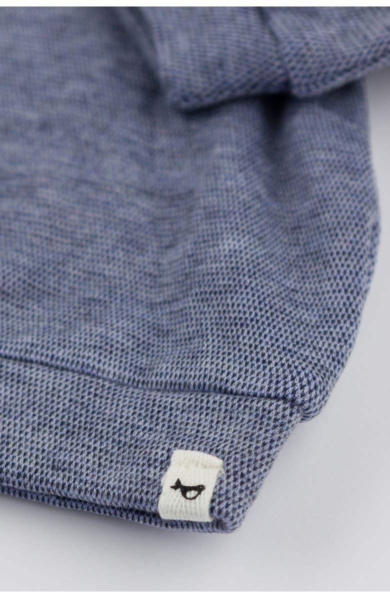 oh baby! Mini Honeycomb Elbow Patch Boxy, Alternate, color, Denim