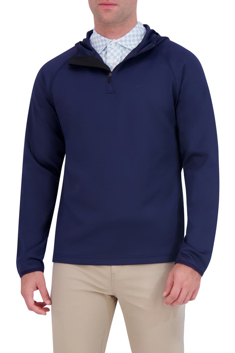 Scuba Knit Quarter Zip Hoodie video