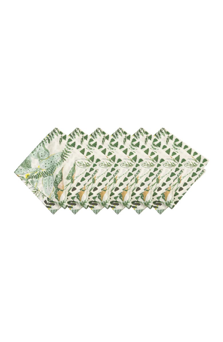 C&F Home Parson Napkin Set of 6, Main, color, Green