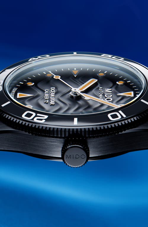 Mido Ocean Star Automatic Rubber Strap Watch, 39mm