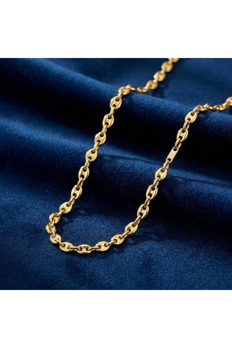 14k Gold Women's 22" Marine Chain Necklace 14.2 Grams 5.5mm Thick, Alternate, color, 14k Yellow Gold