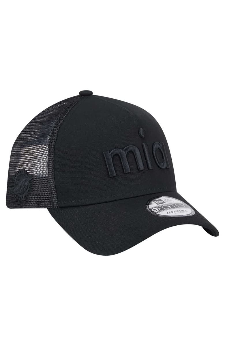 New Era Men's New Era Black Miami Dolphins, Alternate, color, Black