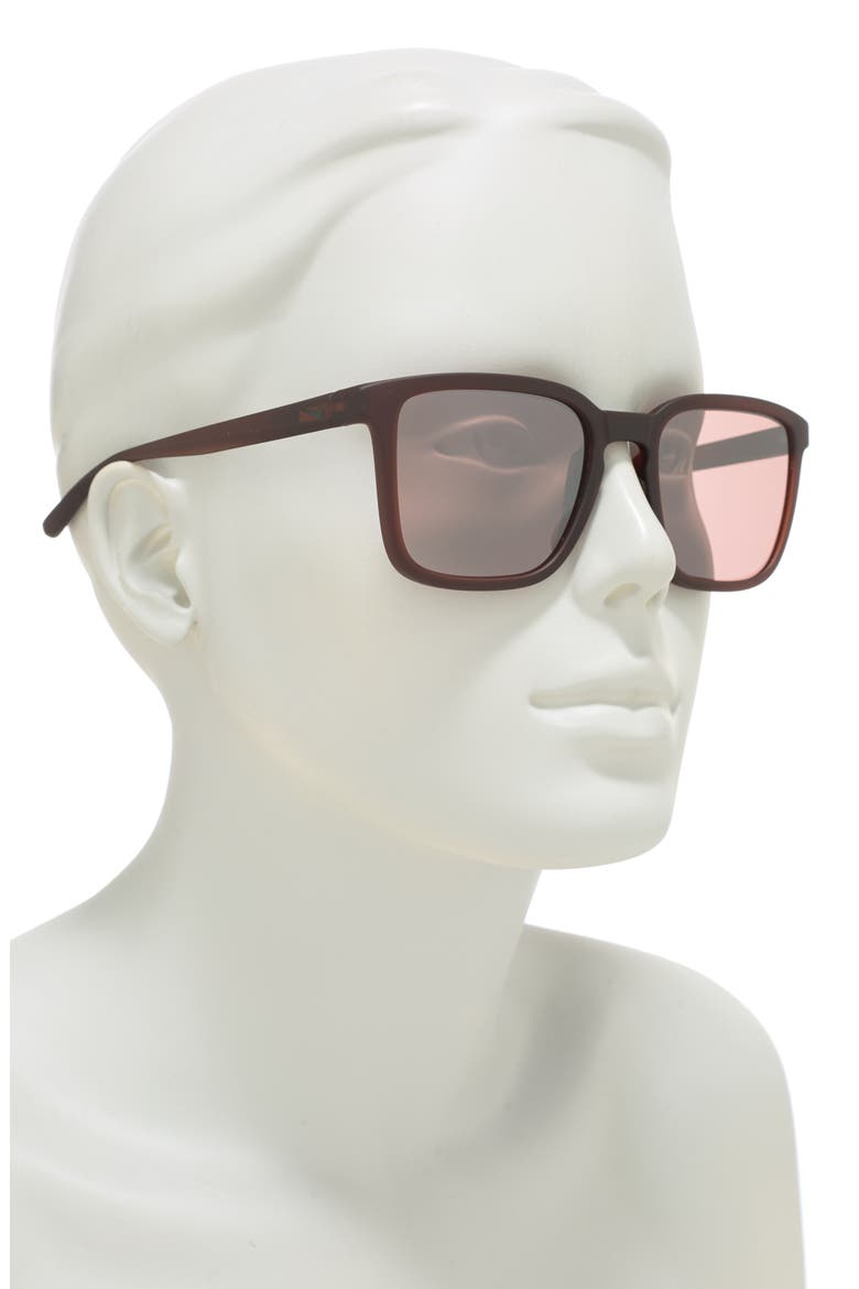 Circuit 55mm Square Sunglasses, Alternate, color, MATTE EL DORADO/VERMILLION