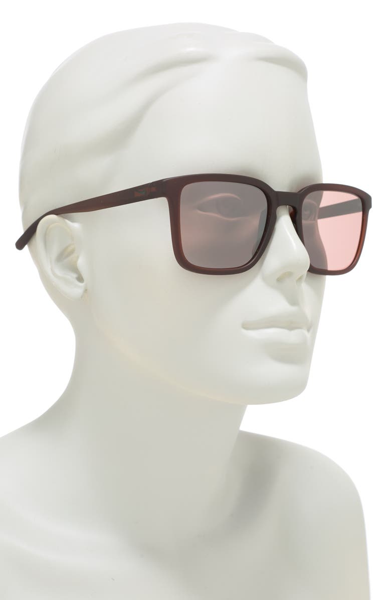 Nike Circuit 55mm Square Sunglasses, Alternate, color,