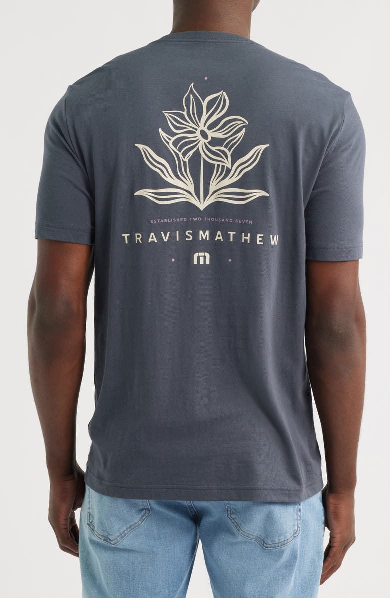 TravisMathew Balance Fund Cotton T-Shirt, Alternate, color, Ebony