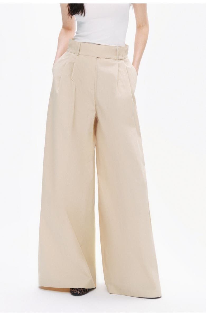 Nocturne Double Pleated Pants, Main, color, 