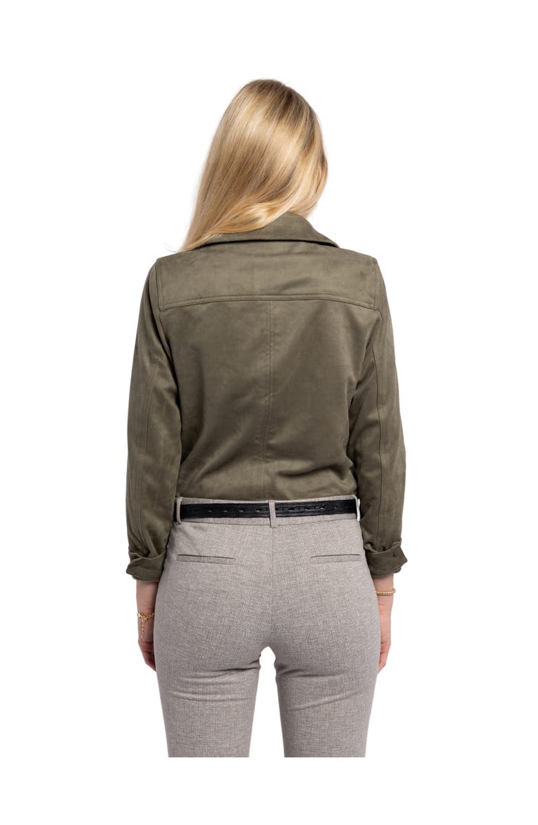 OLD TREND Vintage Genuine Leather Perforated Classic Detail Belt, Alternate, color, Black