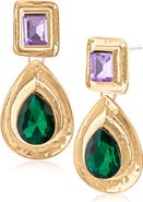 JARDIN Crystal Teardrop Earrings