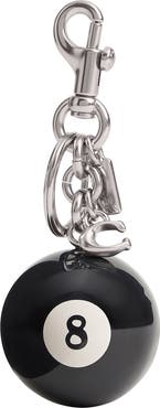 COACH Eight Ball Bag Charm
