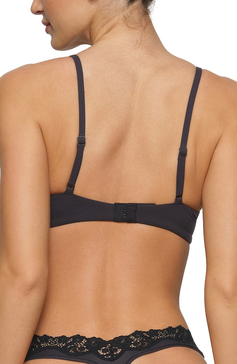 SKIMS Scoop Lace Trim Underwire Bra, Alternate, color, 