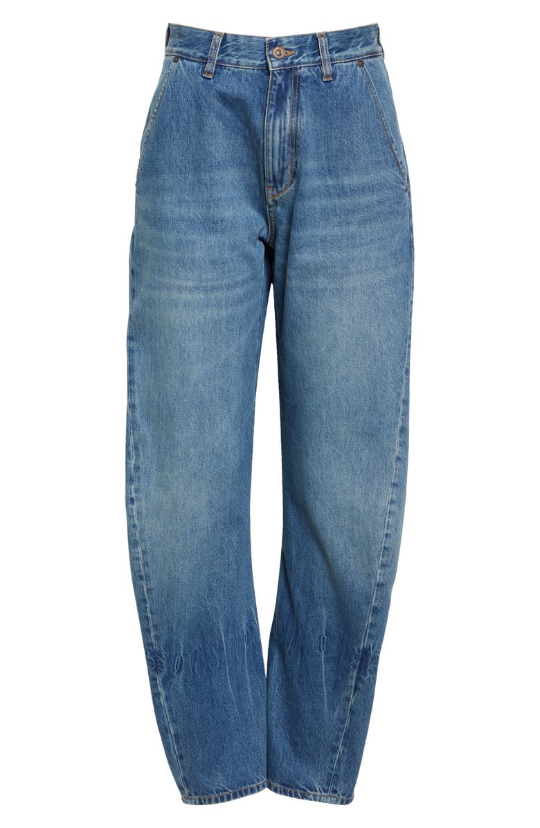 Victoria Beckham Twisted Slouch Jeans, Alternate, color,