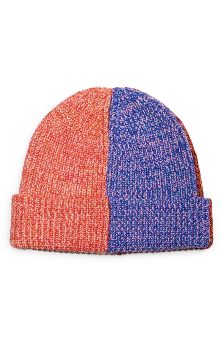 Waste Yarn Project x Celia Pym Colorblock One of a Kind Beanie, Alternate, color,