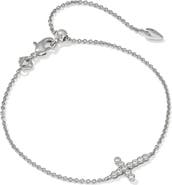 Kendra Scott Cross Crystal Tennis Bracelet
