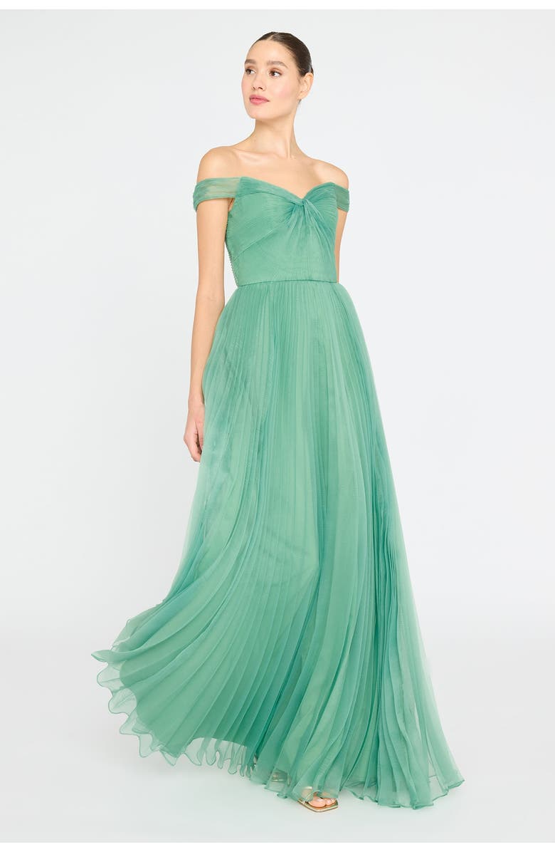 Lisbeth Pleated Gown