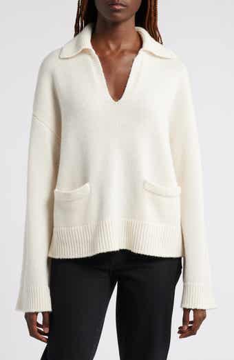 rag & bone Danica Wool & Cashmere Polo Sweater
