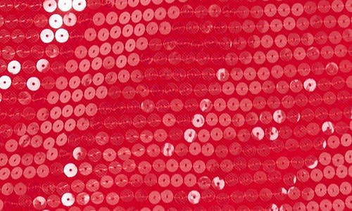 1.state Sequin Midi Skirt In Studio Red