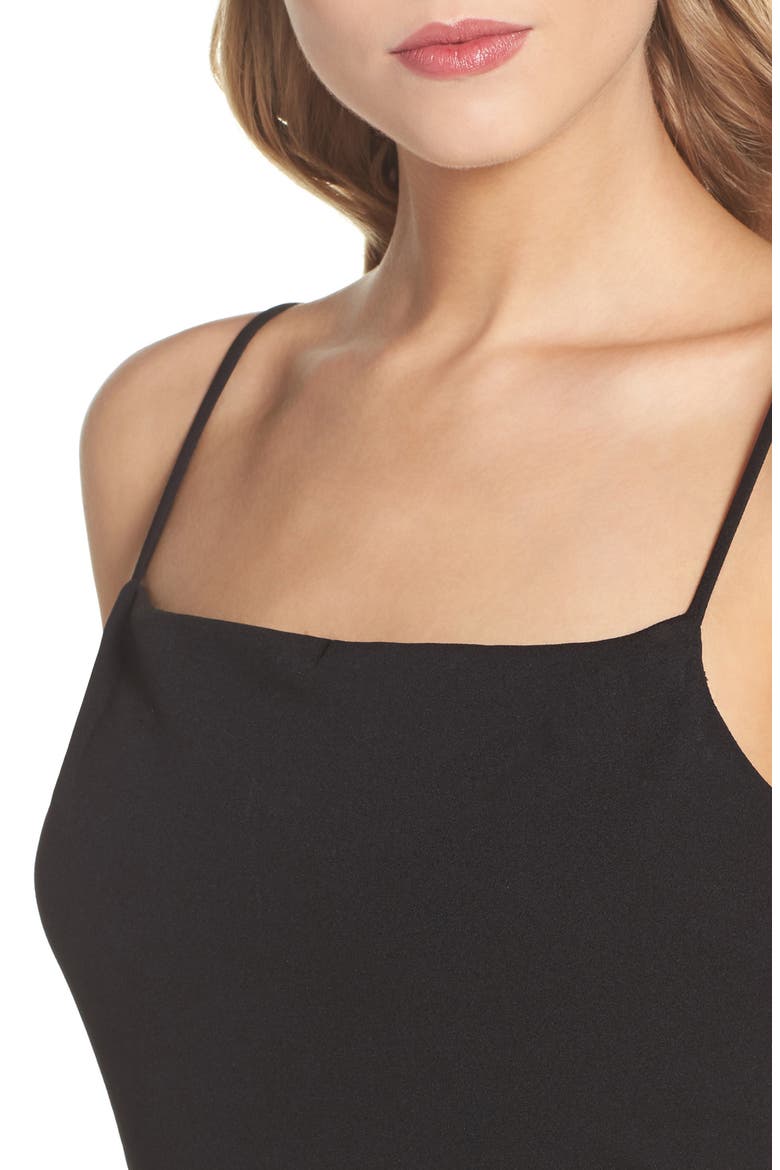 Midi Dress, Alternate, color, BLACK