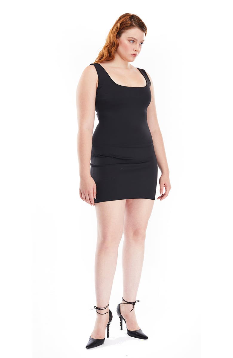 Mother of All Audrey mini dress, Alternate, color, Black