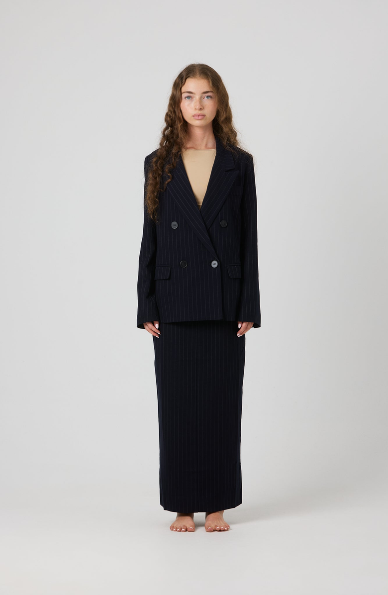 By Tess Collection Romee Skirt, Alternate, color, Navy