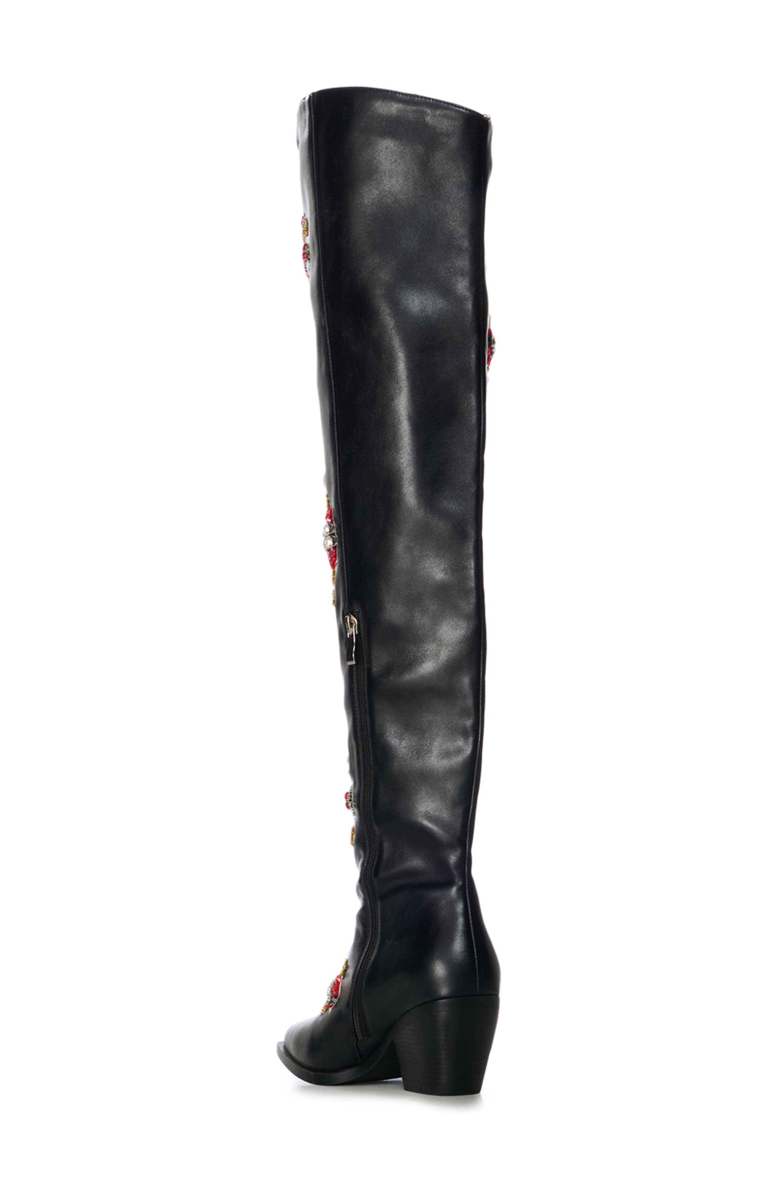 AZALEA WANG Jazlyn Knee High Boot, Alternate, color, 