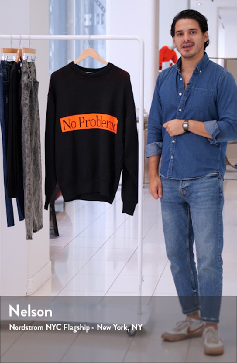 No Problemo Jacquard Sweater, sales video thumbnail