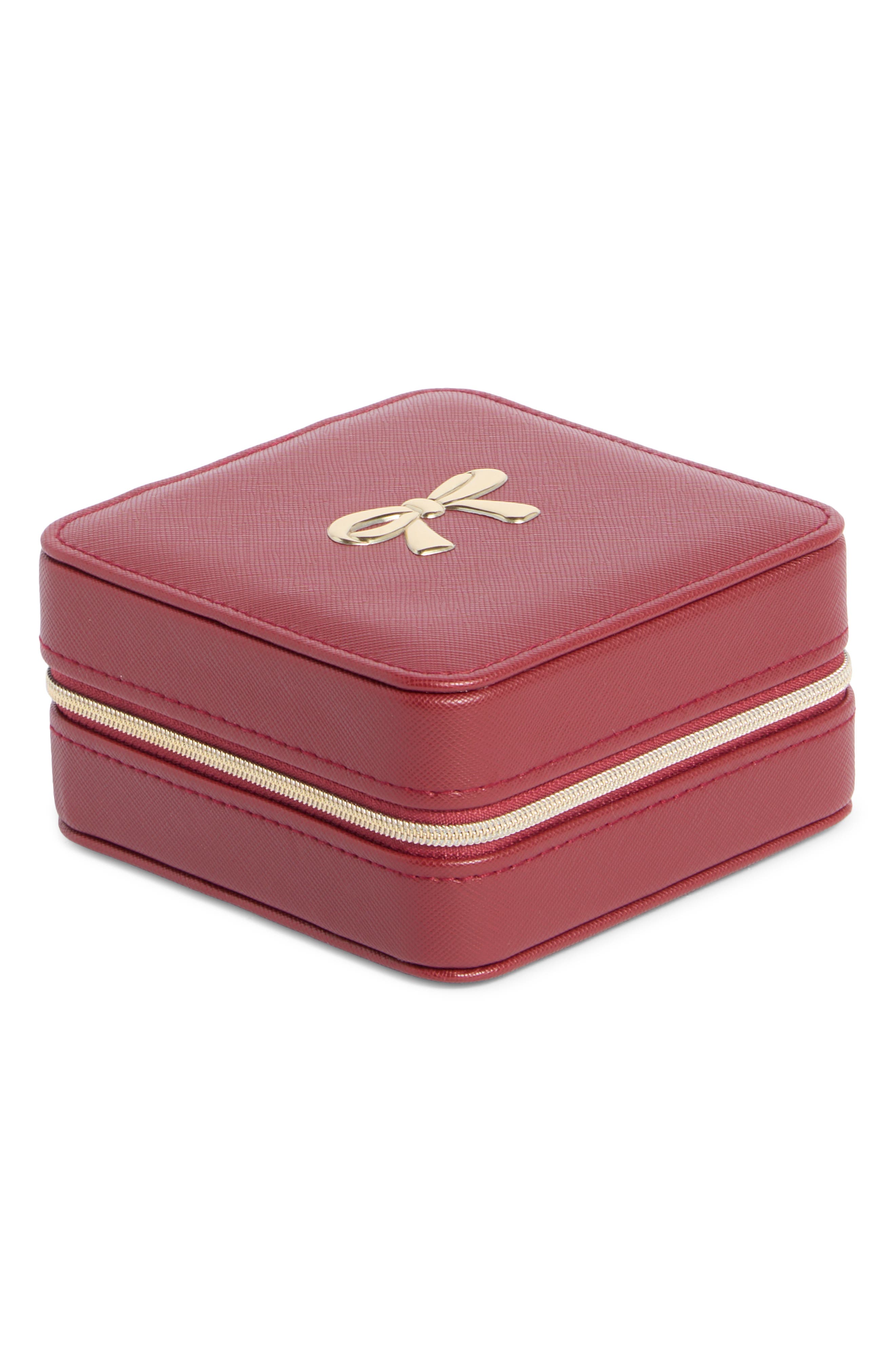 BURGUNDY- GOLD BOW