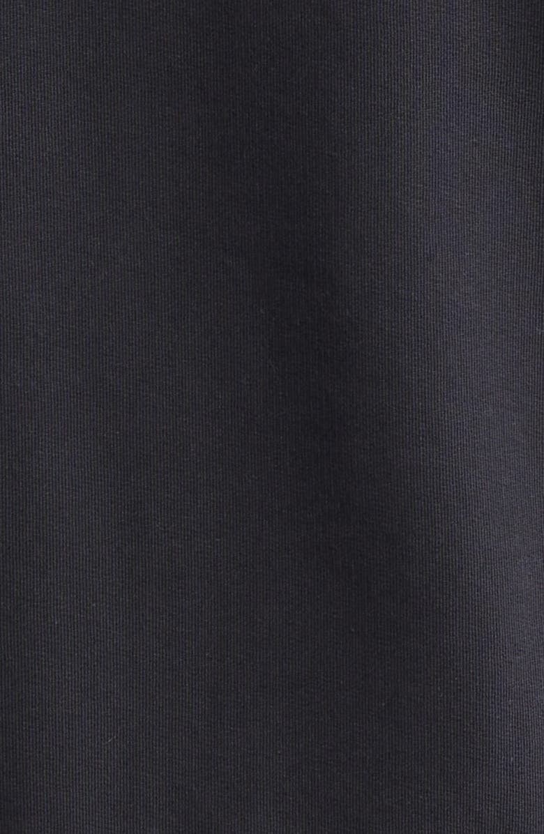 Givenchy Mixed Media Hooded Windbreaker, Alternate, color, Black