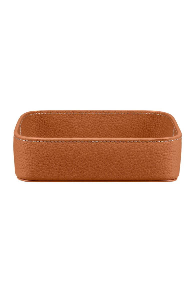 The Catchall Tray, Alternate, color, Pecan Emerald