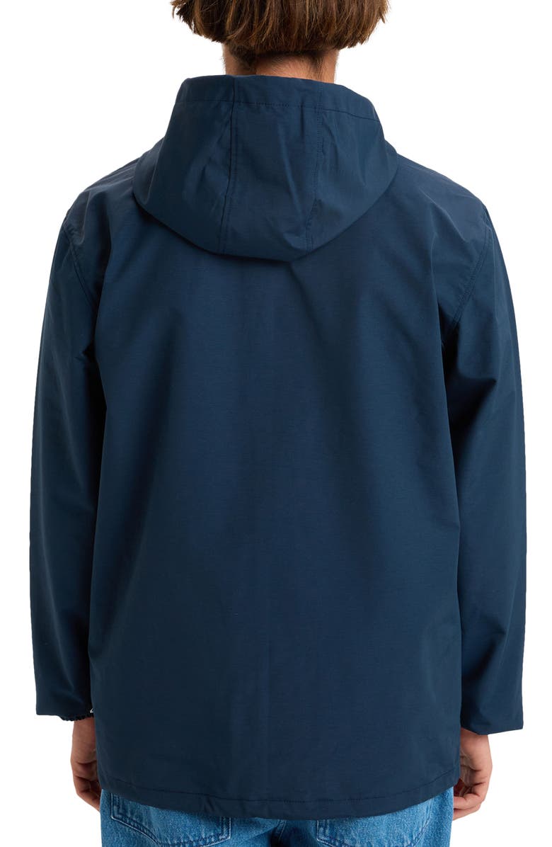 Quiksilver Rain Cloud Water Repellent Hooded Coach's Jacket, Alternate, color, 