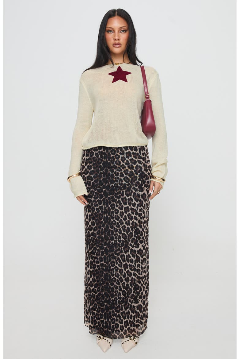 Big Star Boat Neck Sweater, Alternate, color, CREAM
