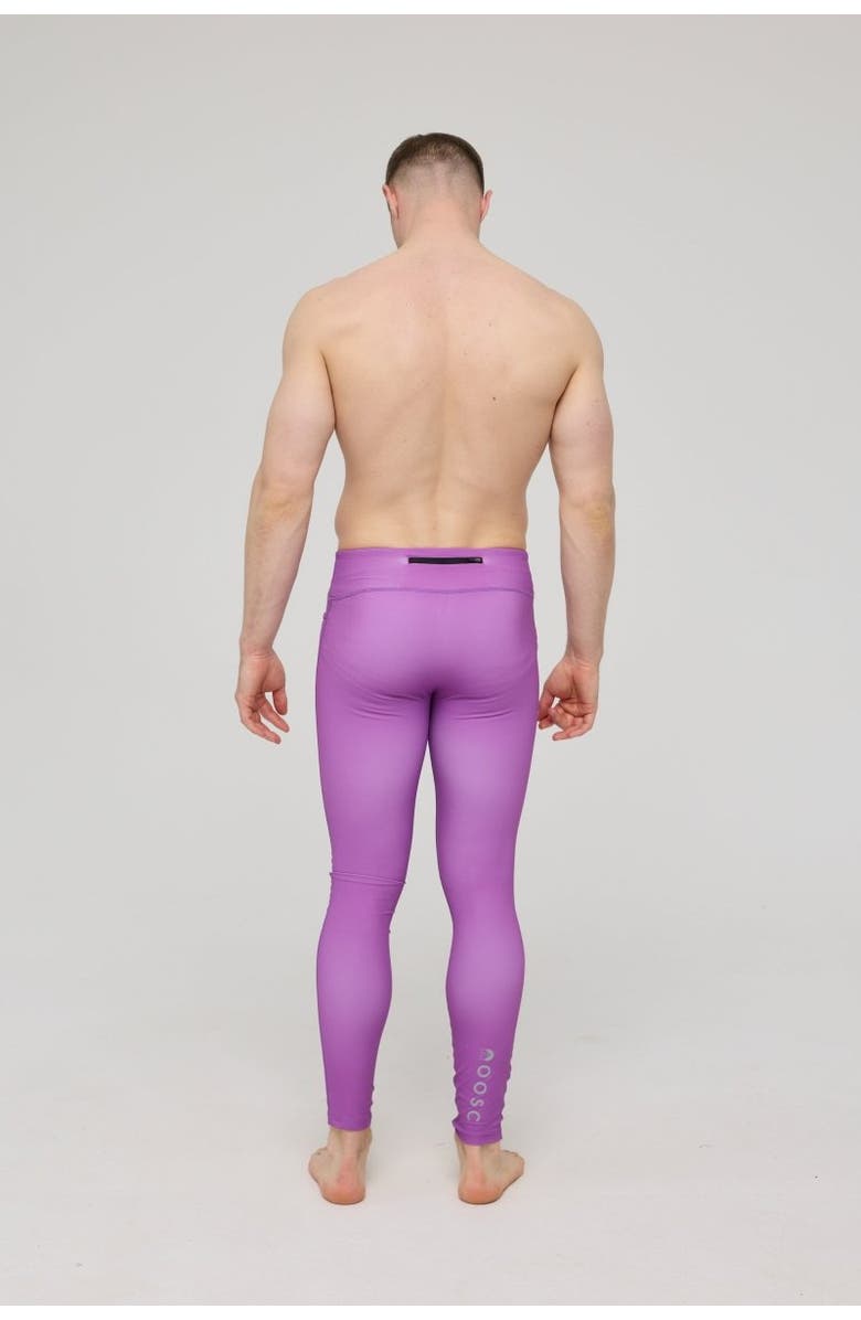 OOSC Elite Activewear Leggings - Purple, Alternate, color, Grey