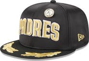 New Era Men's New Era Black San Diego Padres 2025 59FIFTY Day Gold Leaf 59FIFTY Fitted Hat