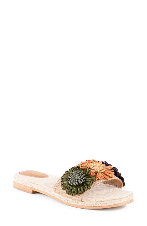 Seychelles Botanical Gardens Slide Sandal In Purple