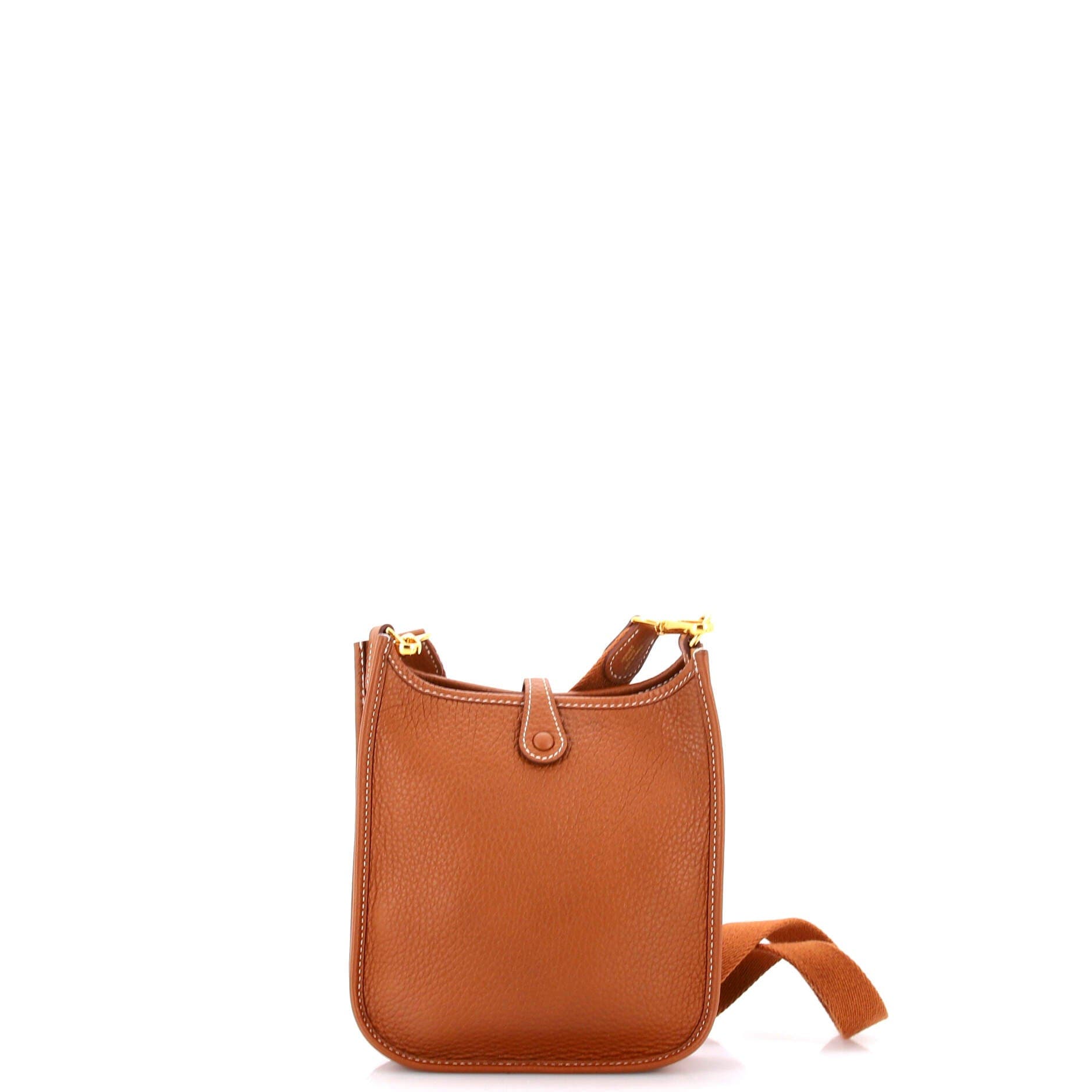 Pre-Owned Hermes Evelyne Bag Gen III Clemence TPM, Alternate, color, Gold