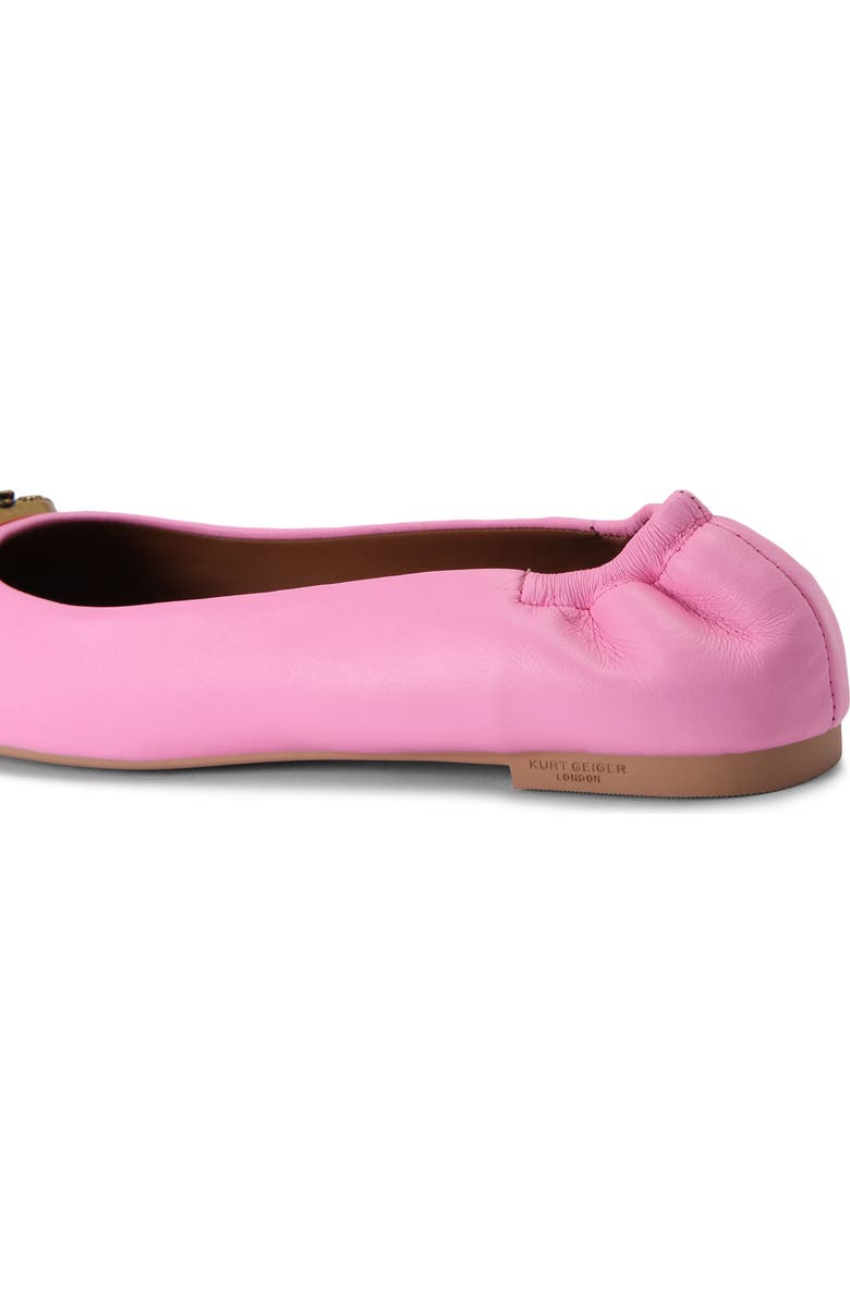 Kurt Geiger London Chelsea Ballet Flat, Alternate, color, Pink