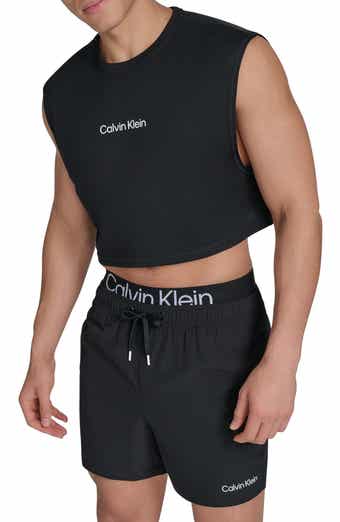 Calvin Klein Sleeveless Crop Rashguard