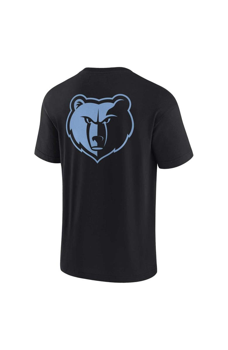 Fanatics Signature Unisex Fanatics Signature Black Memphis Grizzlies Elements Super Soft Short Sleeve T-Shirt, Alternate, color, Black