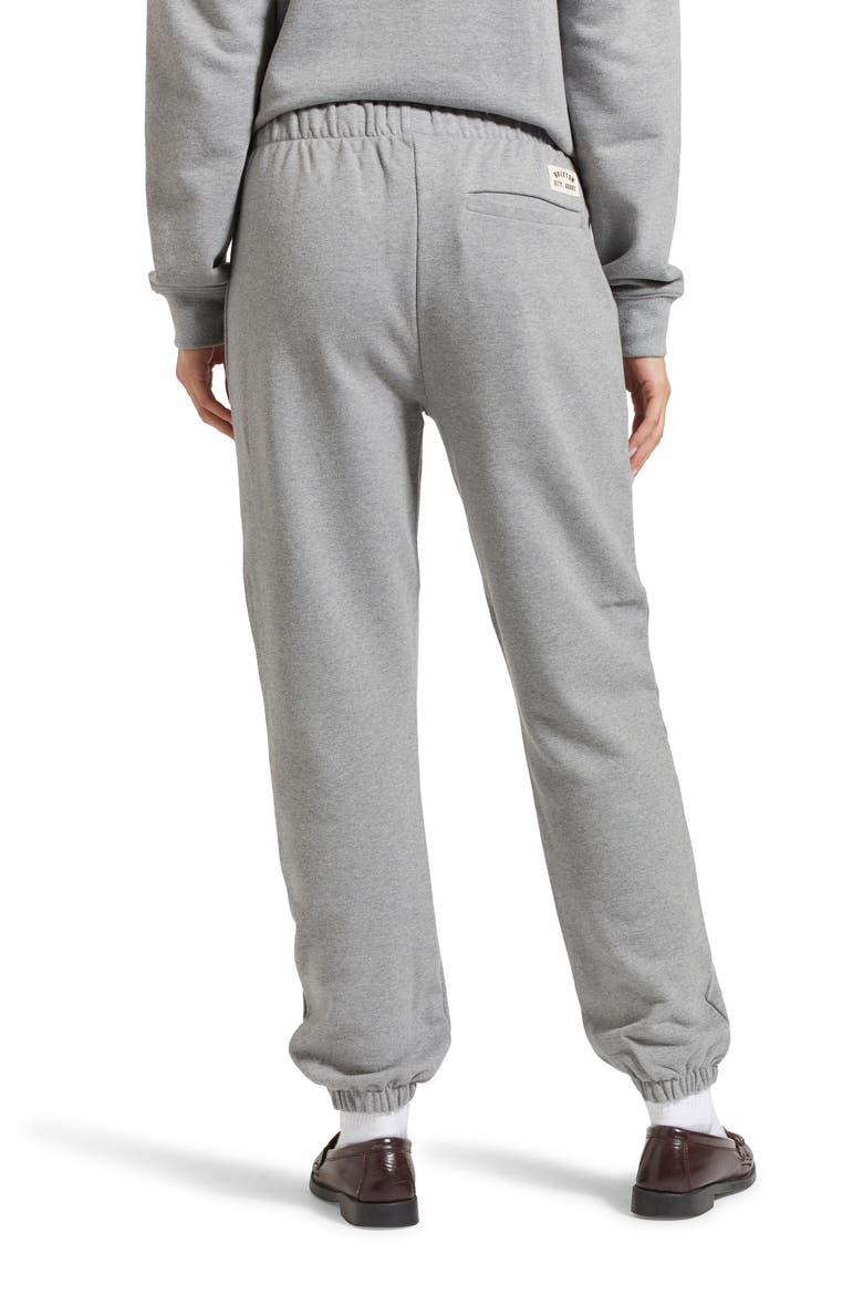 Cotton French Terry Sweatpants, Alternate, color, HEATHER GREY