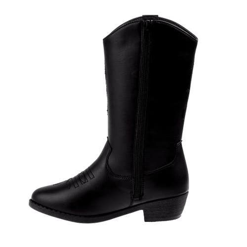 Kensie Girl Zip Up Boot With Heel