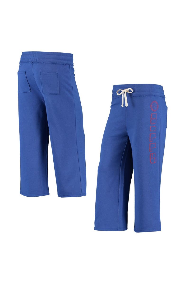 Junk Food Women's Junk Food Royal Buffalo Bills Cropped Pants, Main, color,